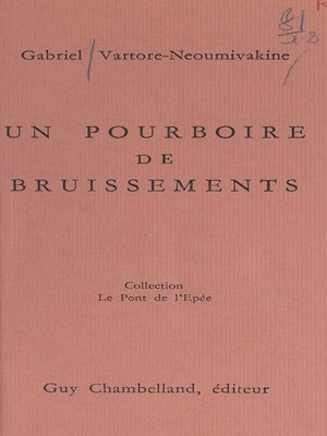 cover image of Un pourboire de bruissements